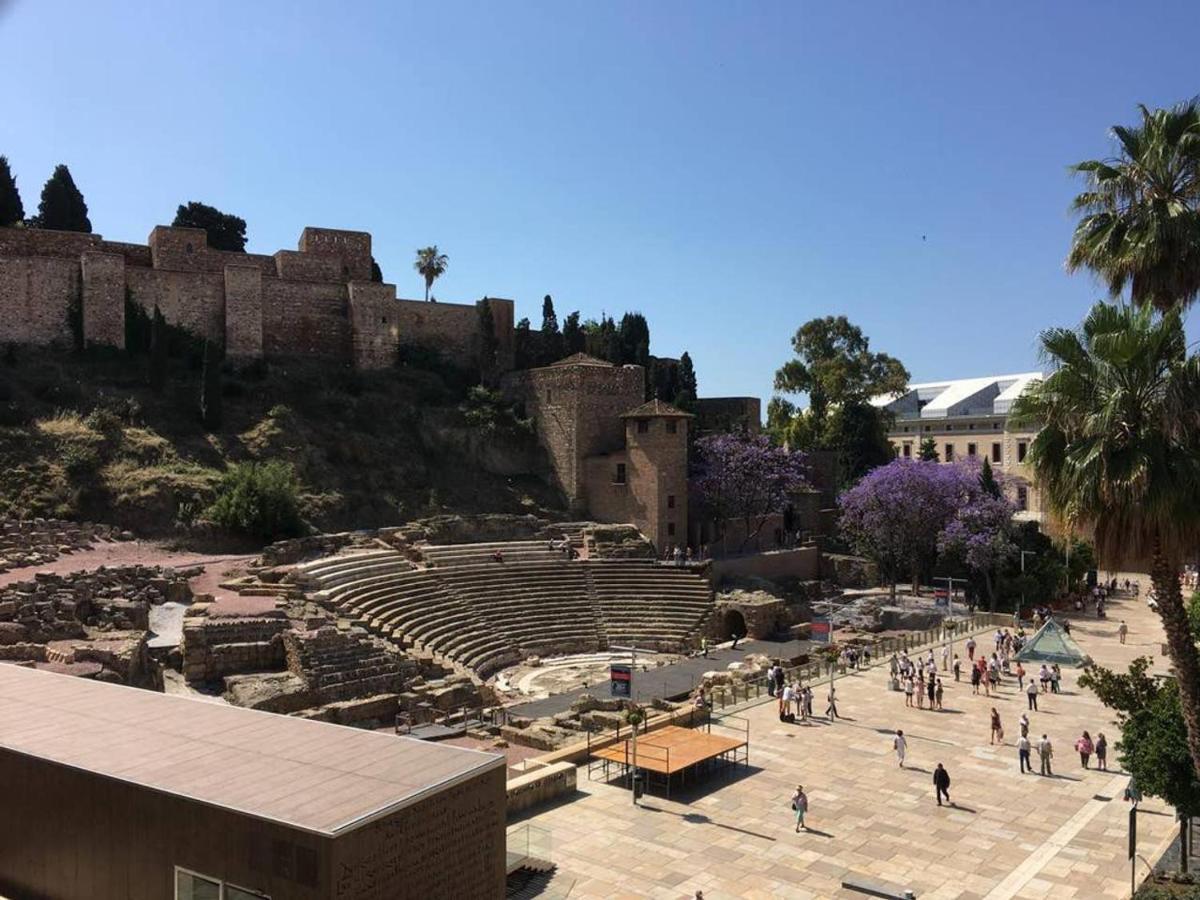 Appartamento Teatro Cervantes SigloXXI Málaga Esterno foto
